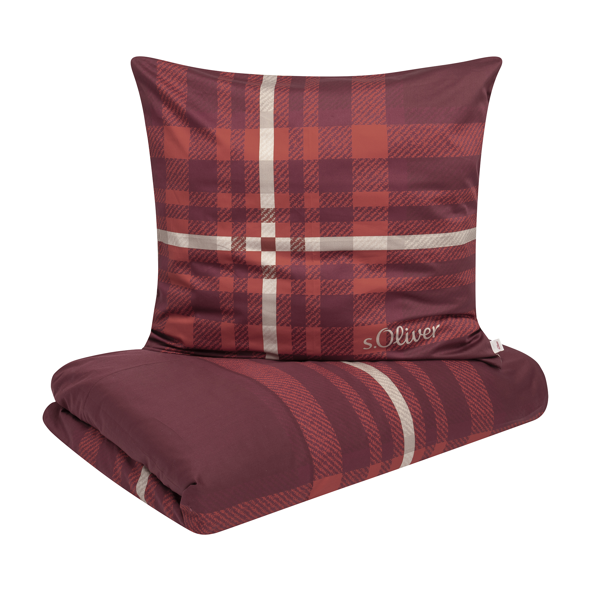 Feinflanellbettwäsche s.Oliver Kissen, Dekoration für Zuhause