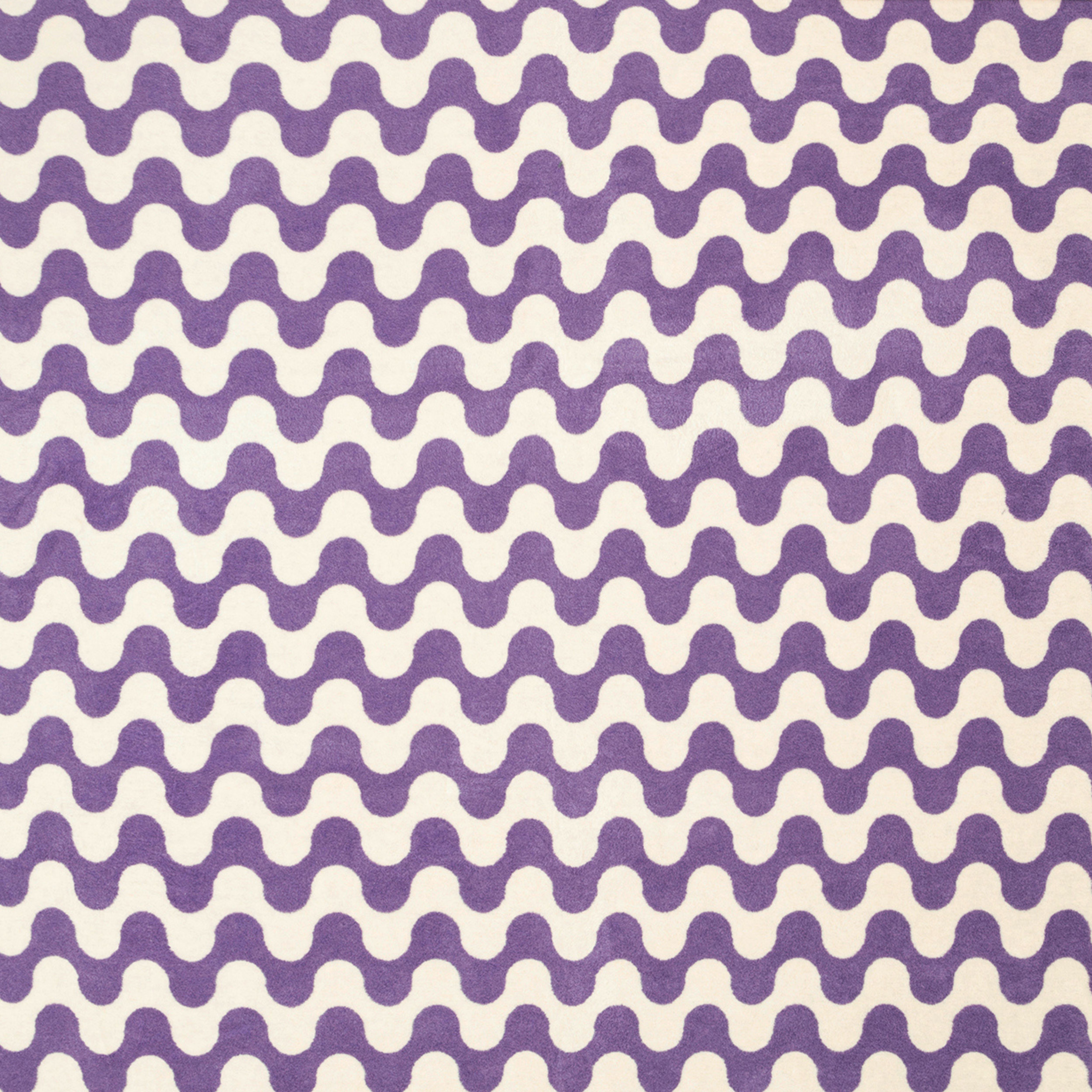 purple/white