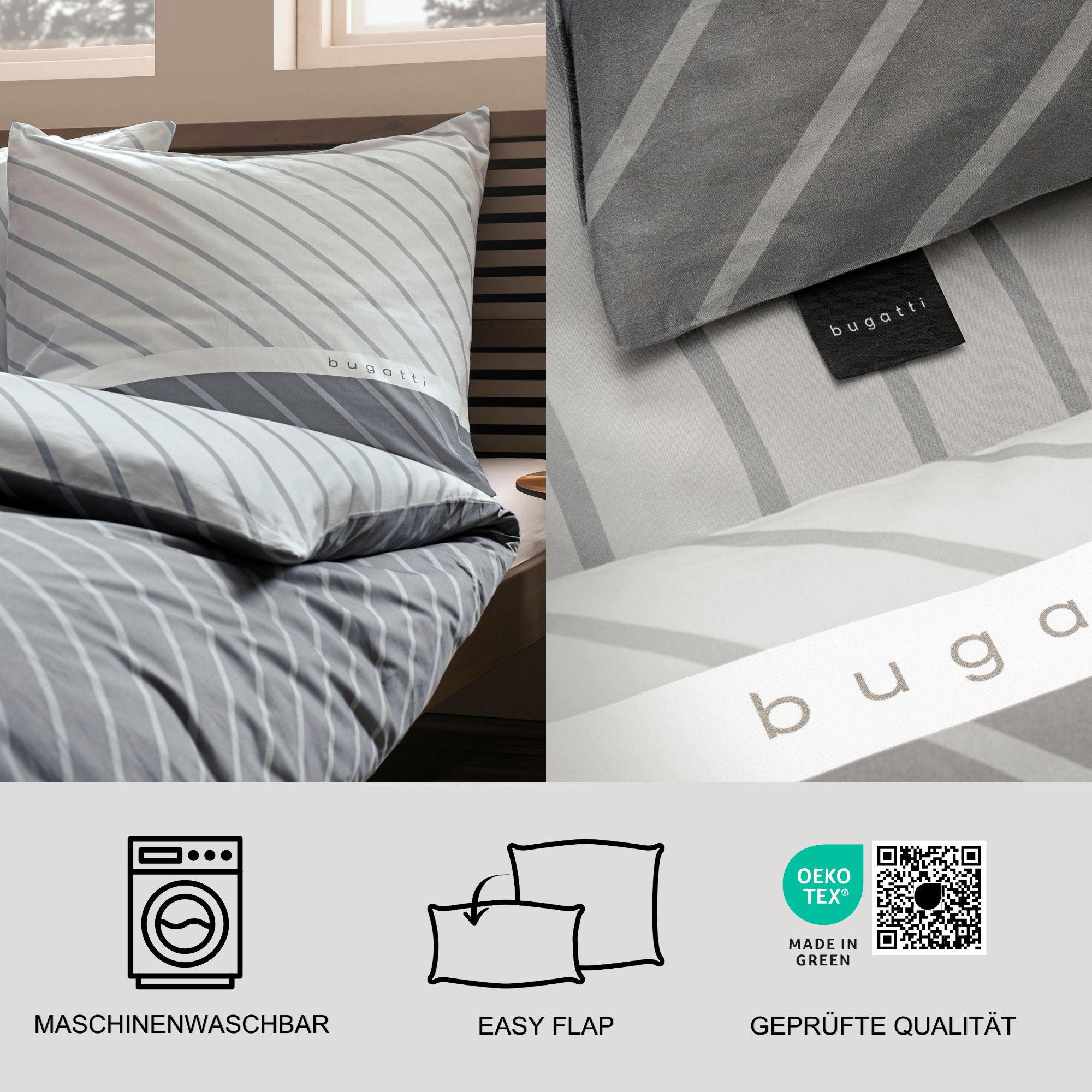 Kissen, Dekoration für Zuhause, Kopfkissen, Mobiliar, QR Code