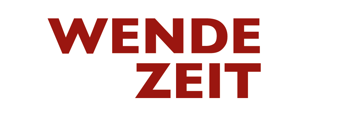 text, graphic, logo, WENDE, ZEIT