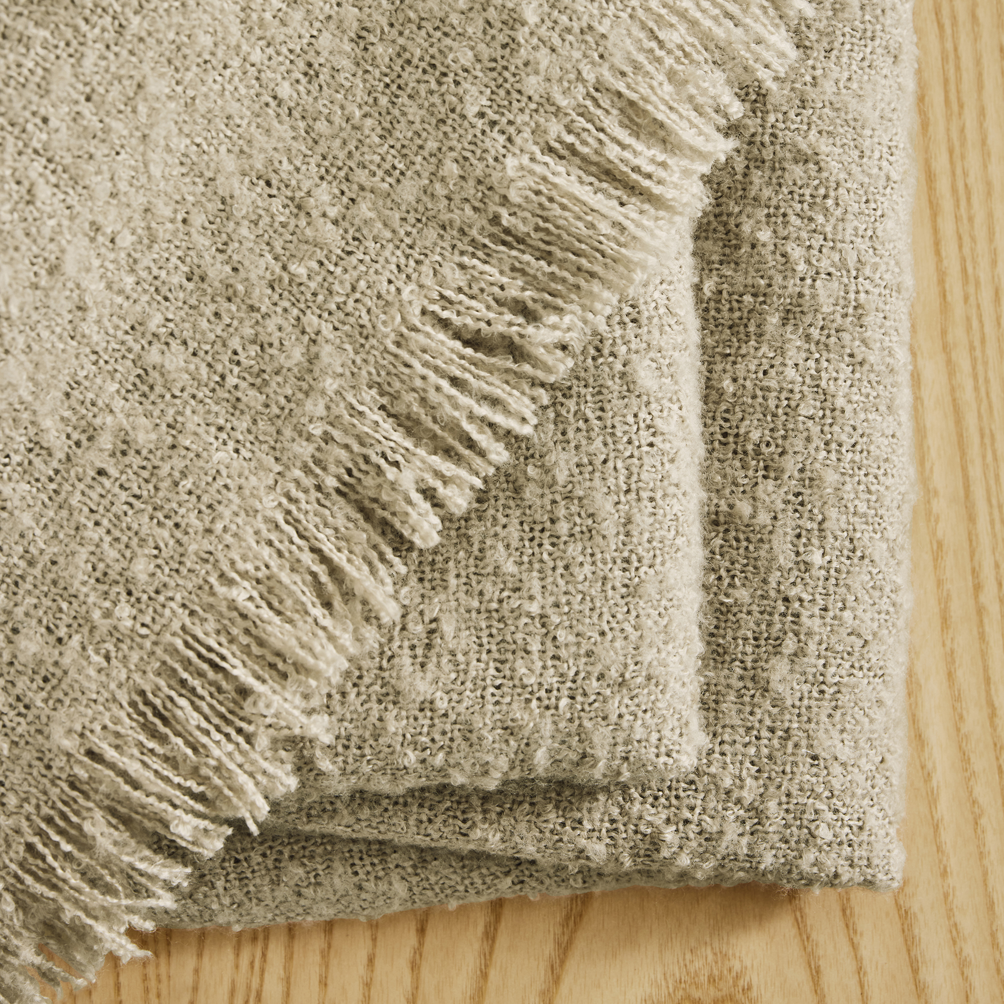 s.Oliver Boucle Decke | Beige
