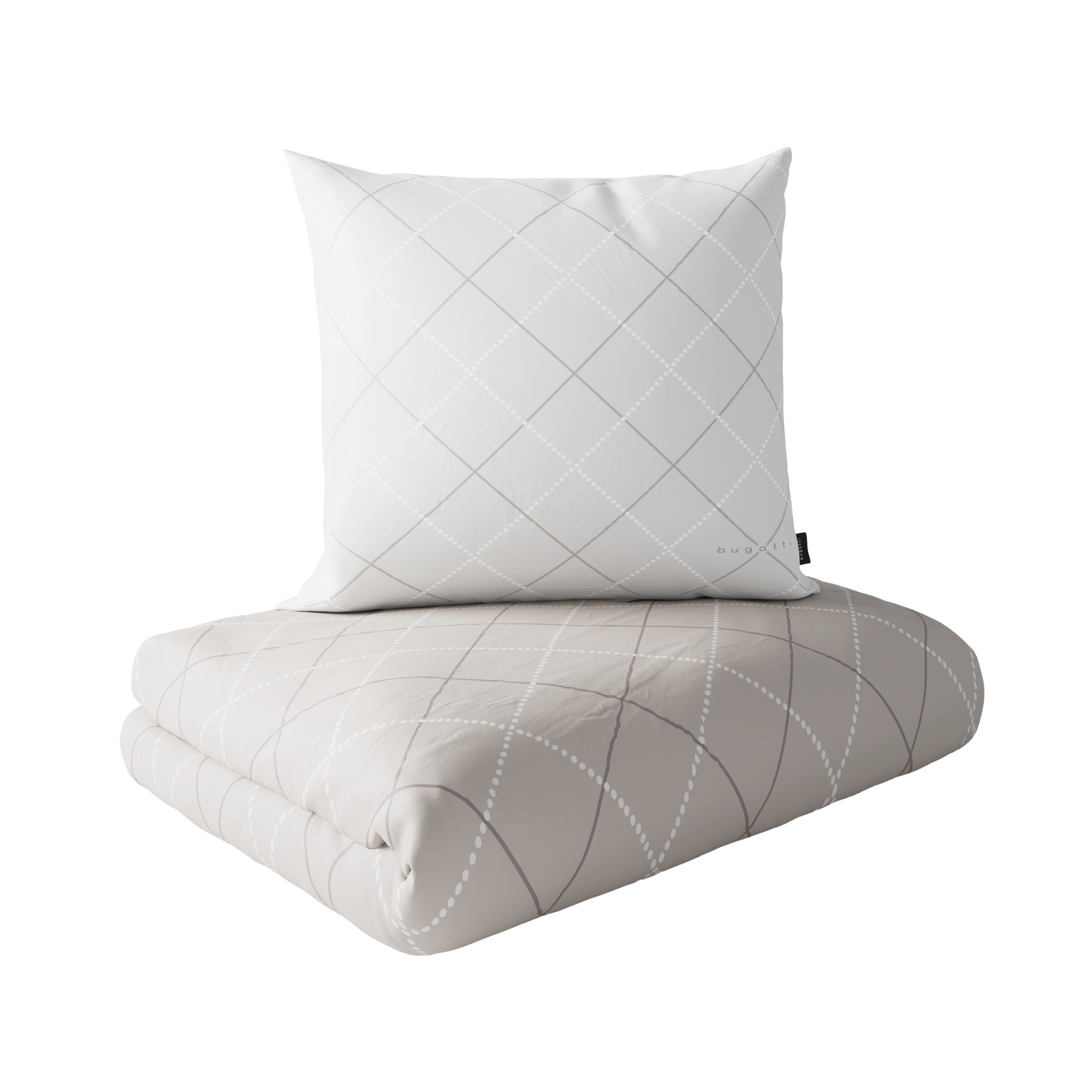 duvet, Kissen, Leinen, gepolstert, geometrisches Muster, Kissen, Kissen-Set, Bettdecke, Duvalset, Quilting-Muster