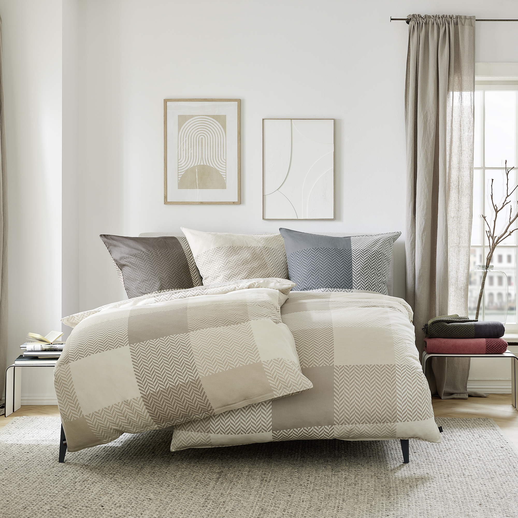 Kissen, Dekoration für Zuhause, Mobiliar, Innenarchitektur, Bett