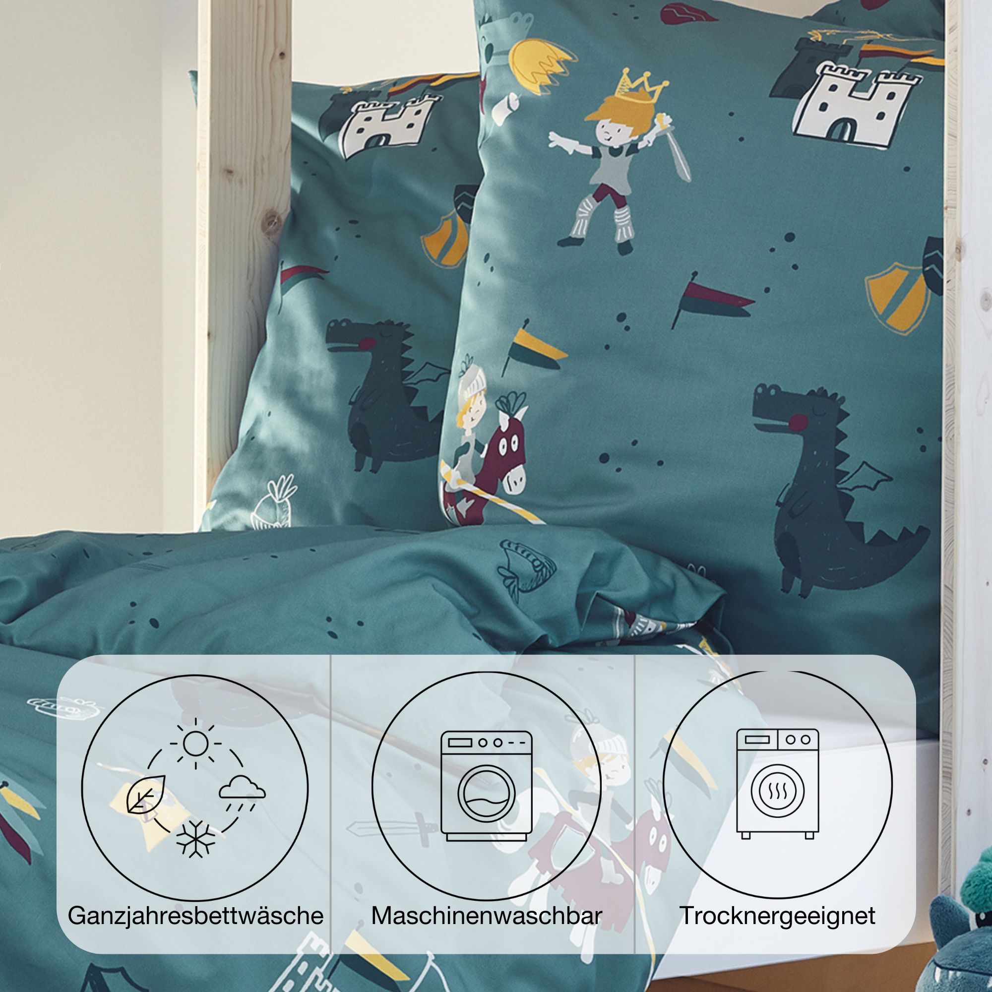 Kissen, Dekoration für Zuhause, Mobiliar, Bett