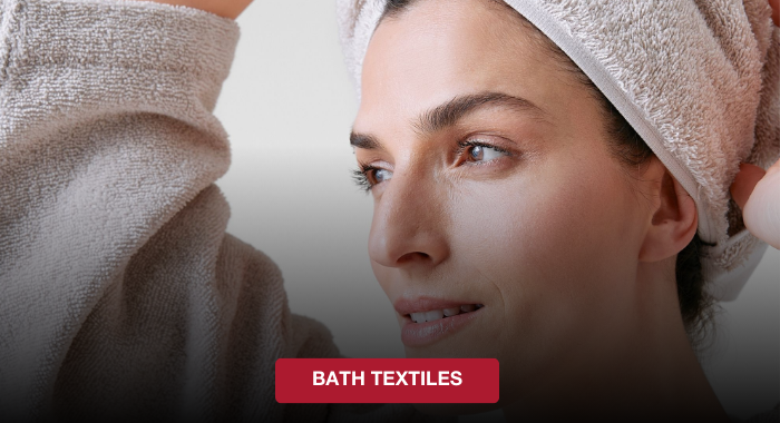 bath textiles, towel, bathrobe, towel set, facial care
