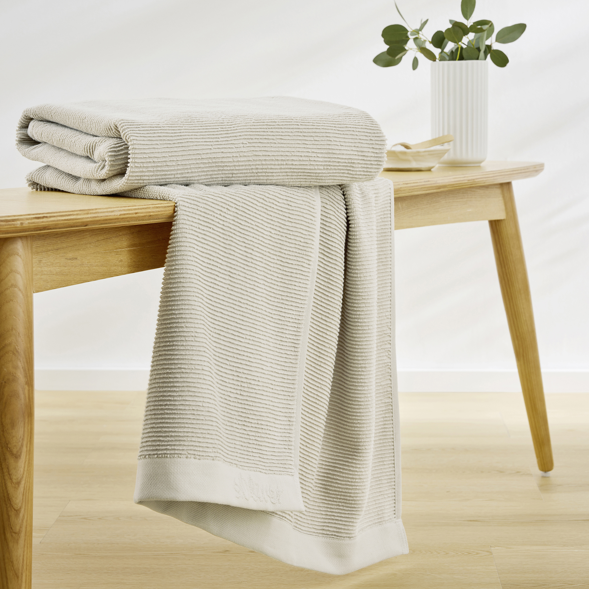 Bath Towel, Towel, Plant