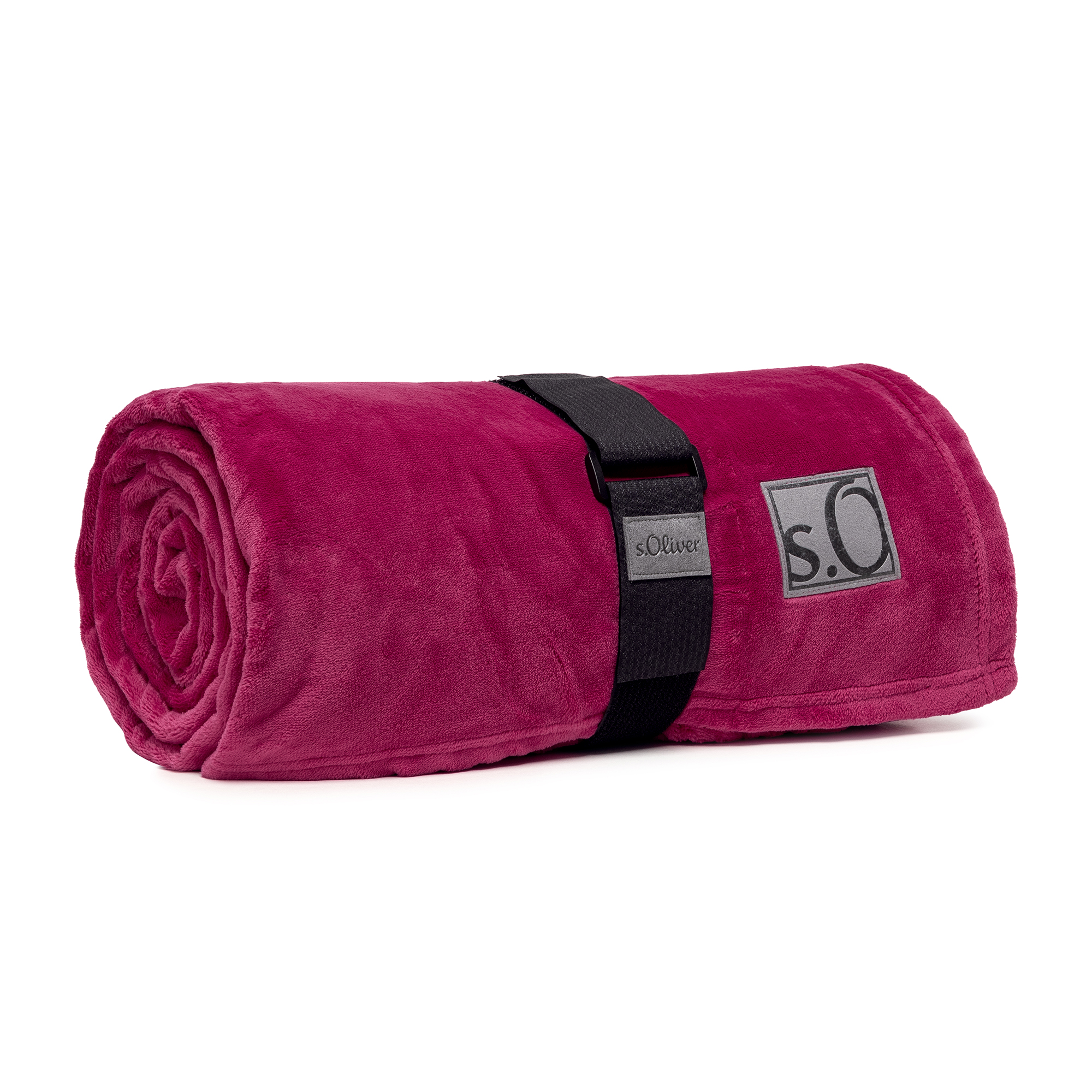 s.Oliver Decke Kuschelsoft Decke, Bekleidung, Fleece, Samt, Decke