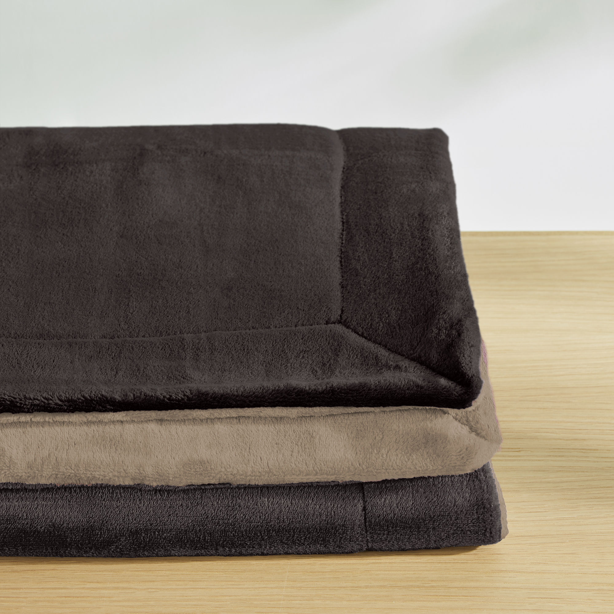 double soft Decke s.Oliver | braun/beige | 150 x 200 cm |  1280-150-200-350-026 | Kunstfaserdecken
