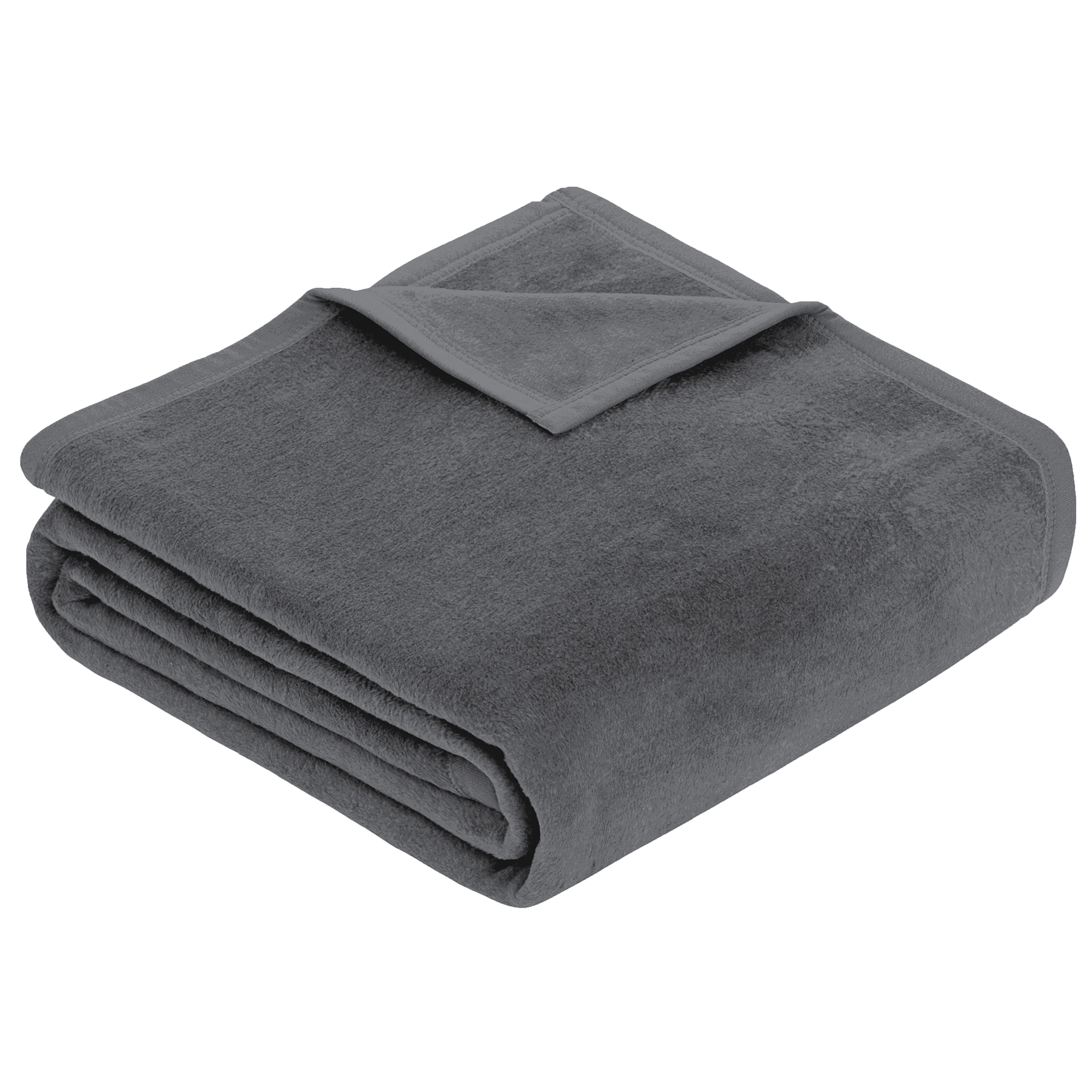IBENA uni Decke Porto  Bekleidung, Fleece, Decke