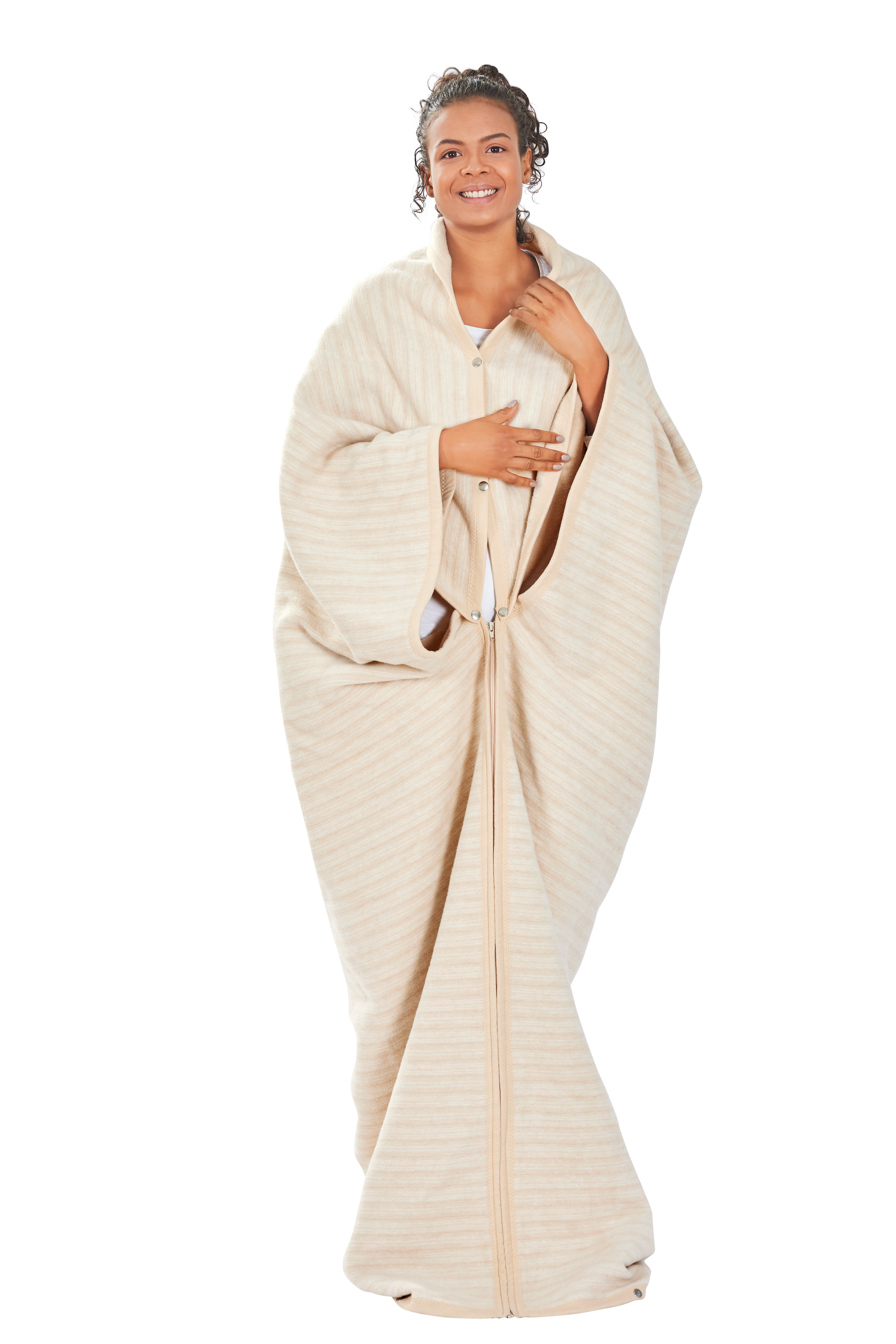 Modisch, Langarm, Ärmel, Robe, Mantel