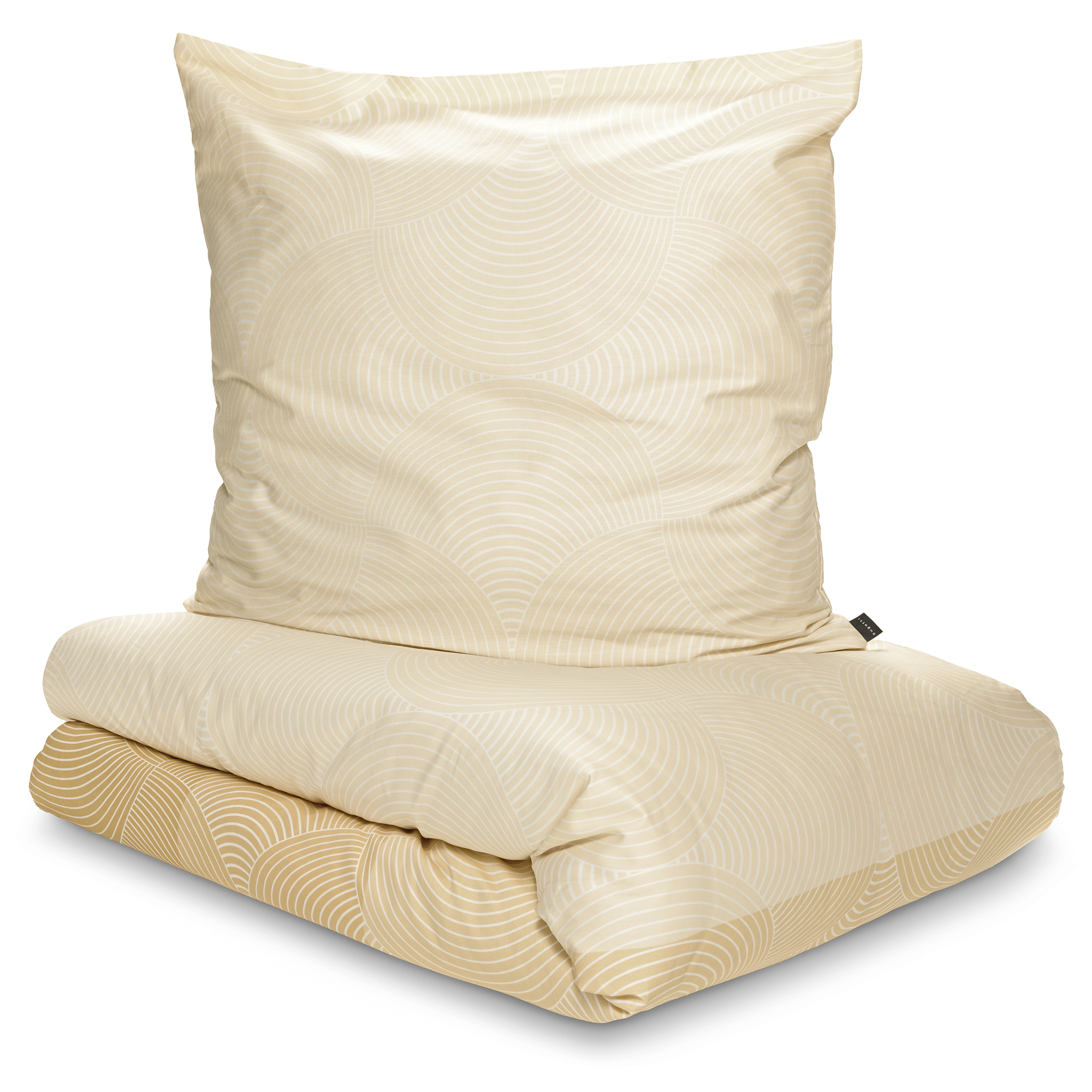 Bohnensack, Kissen, Boden-Sitzmöbel, Beige, Musterstoff, Sofa-Kissen, Boden-Kissen, Beige, Muster, Weiches-Gewebe
