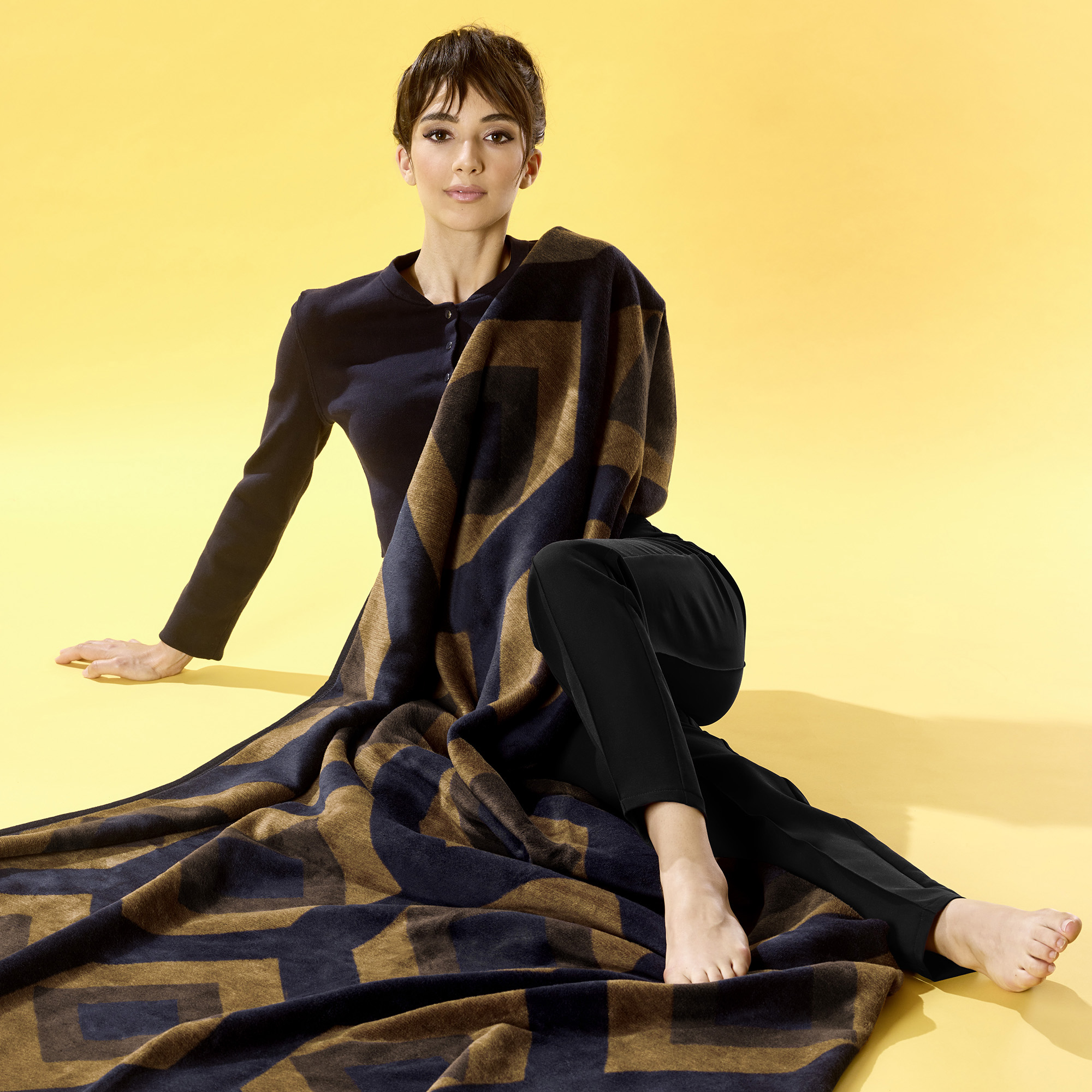 Langarm, Ärmel, Person, Kleid, Decke