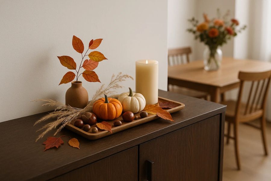 Furniture, Table, Tabletop, Plant, Candle