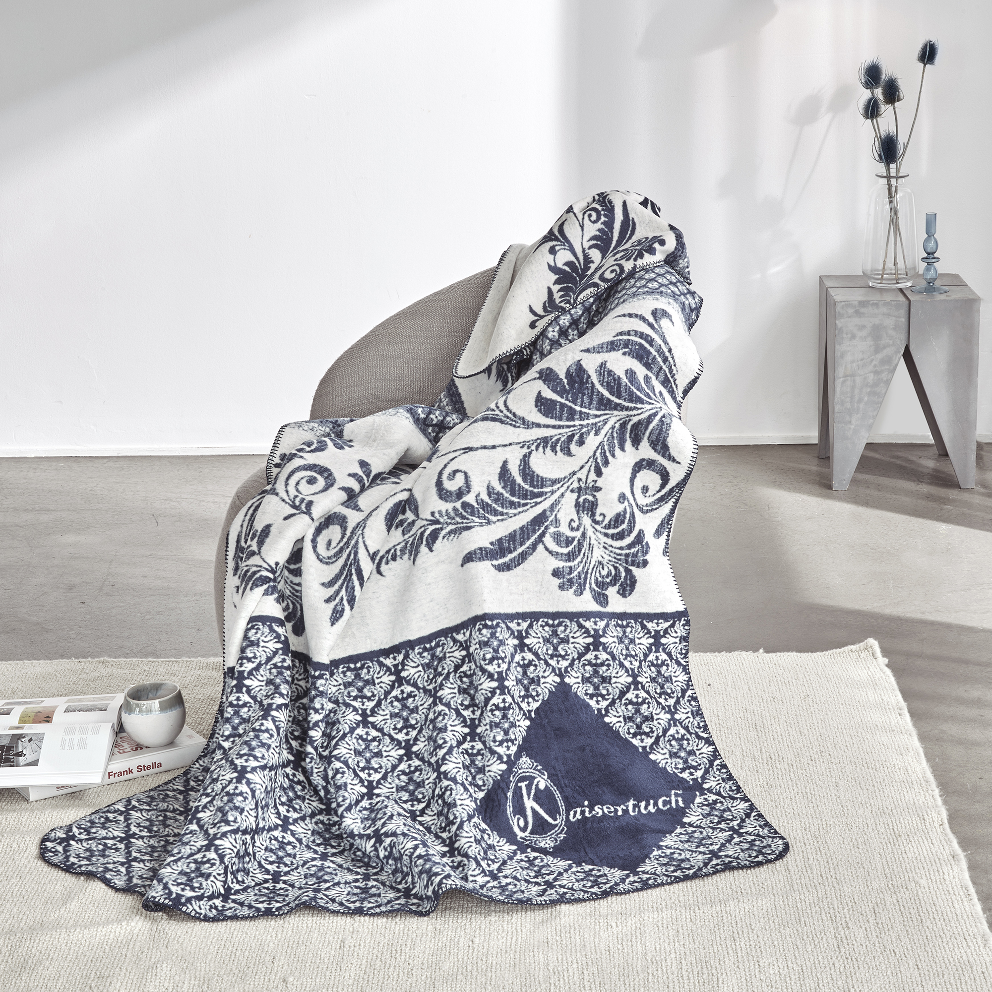 Wohndecke Kaisertuch | Blau