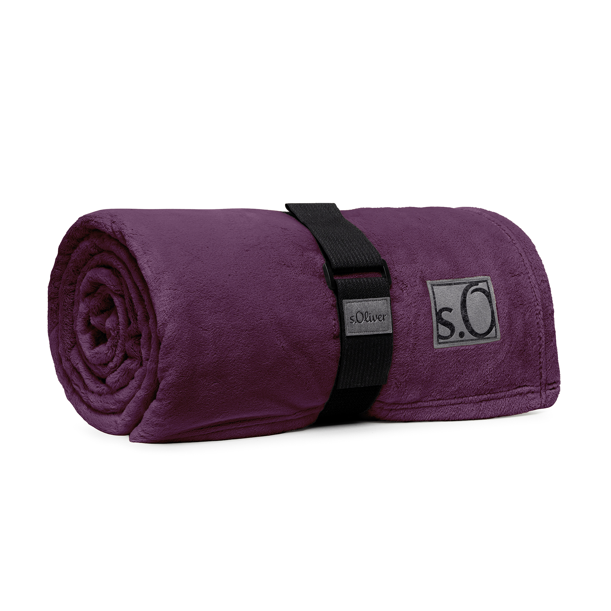 s.Oliver Decke Kuschelsoft | Lila