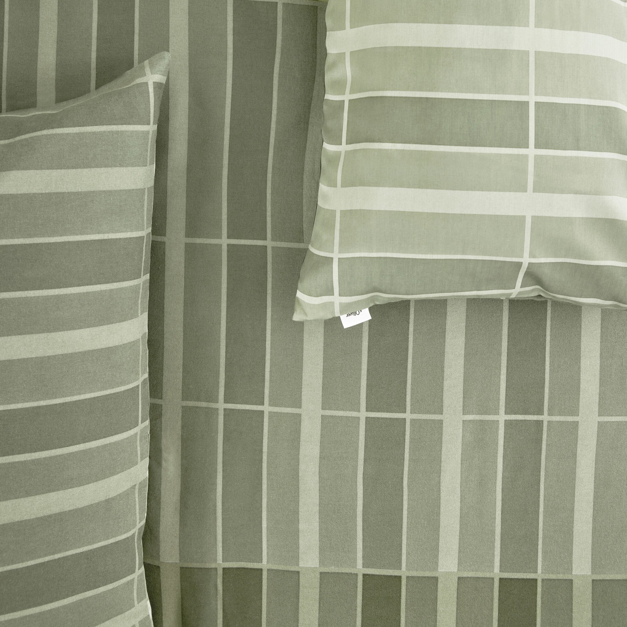 bedding, pillow, pillowcase, grid pattern, striped pattern