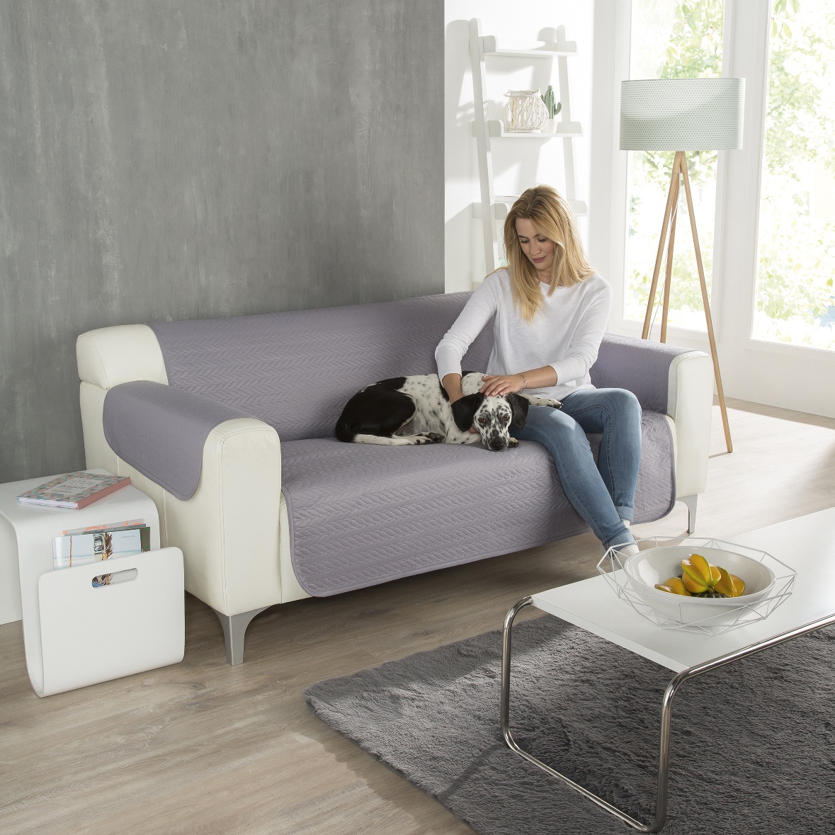 IBENA Sofaschoner incl. Armlehne Nancy