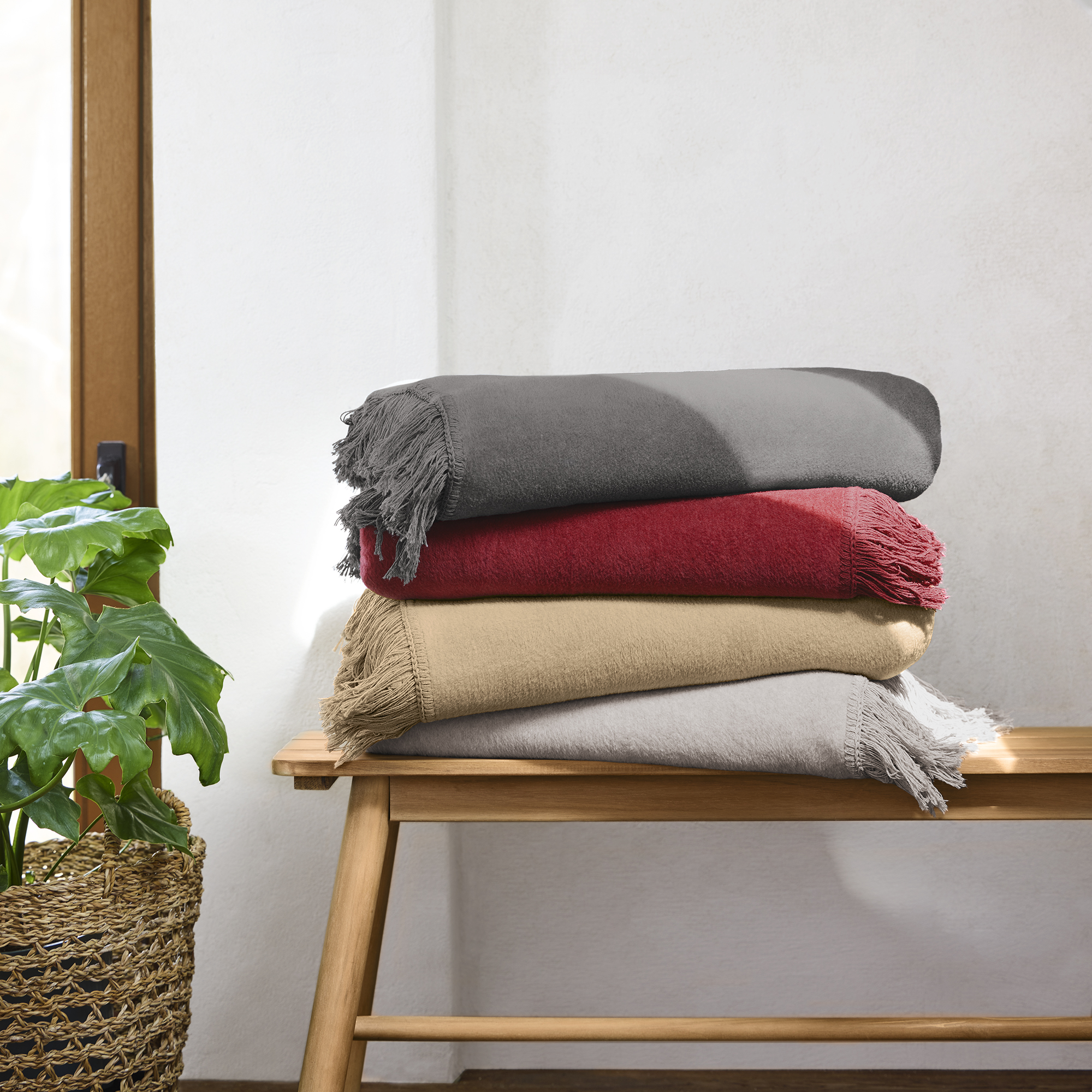 Cushion, Home Decor, Blanket, Linen, Plant