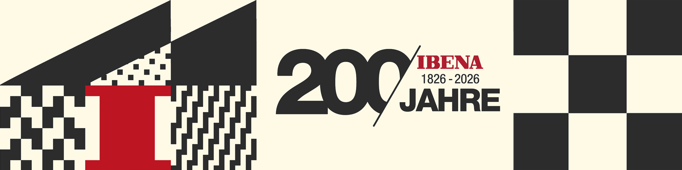 grafik, Plakat, Design, Jahrestag, Schachmuster