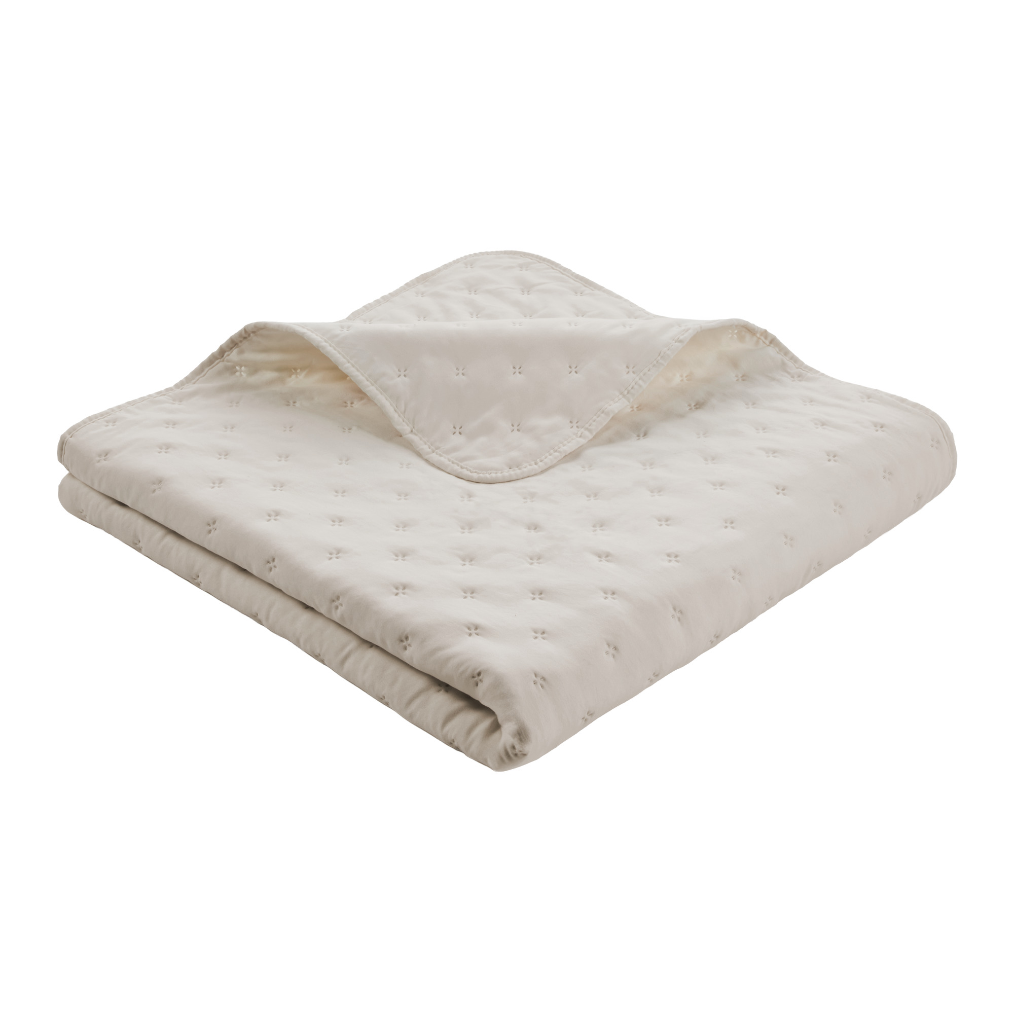 duvet, comforter, gepolstert, creme, decke