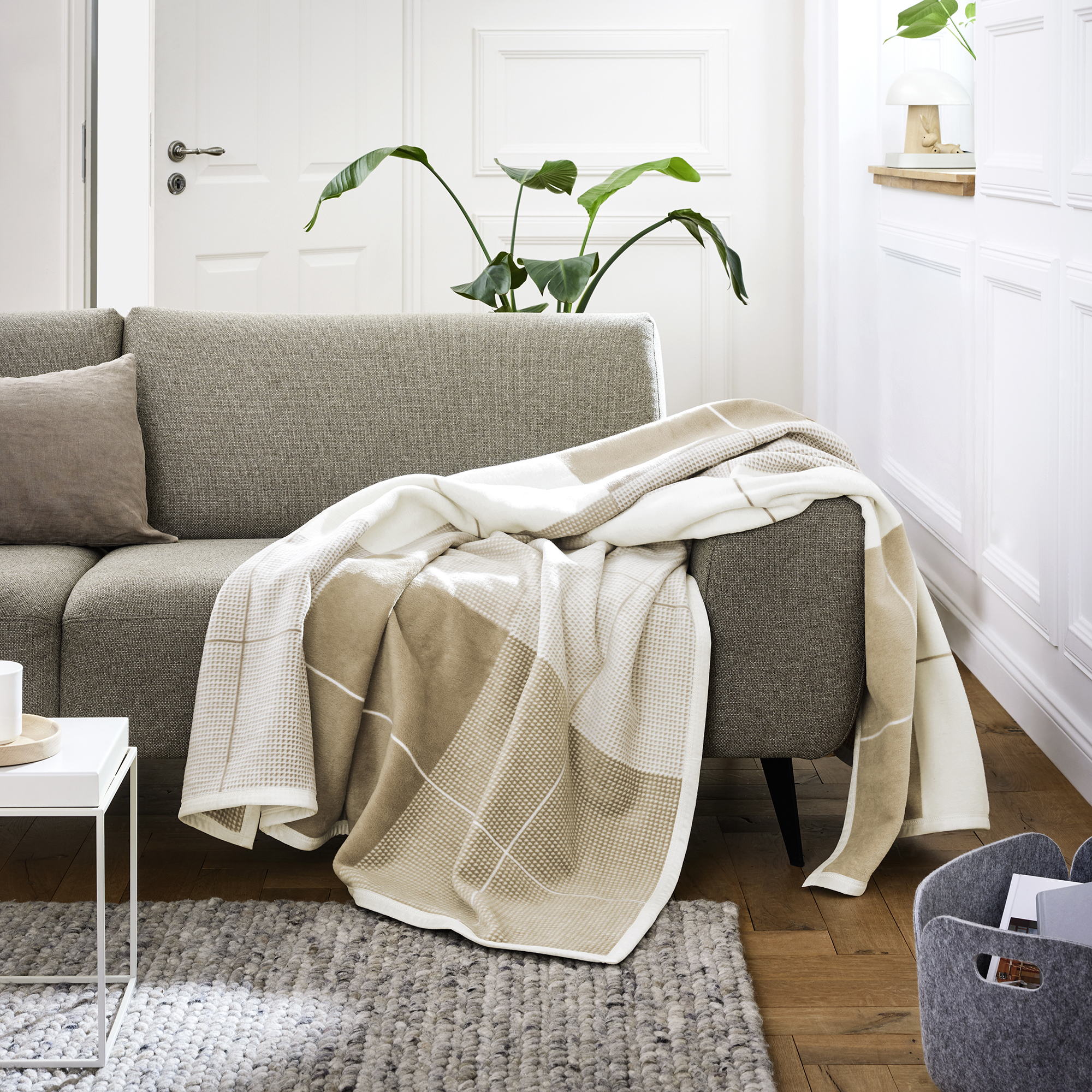 Decke, Dekoration für Zuhause, Teppich, Leinen