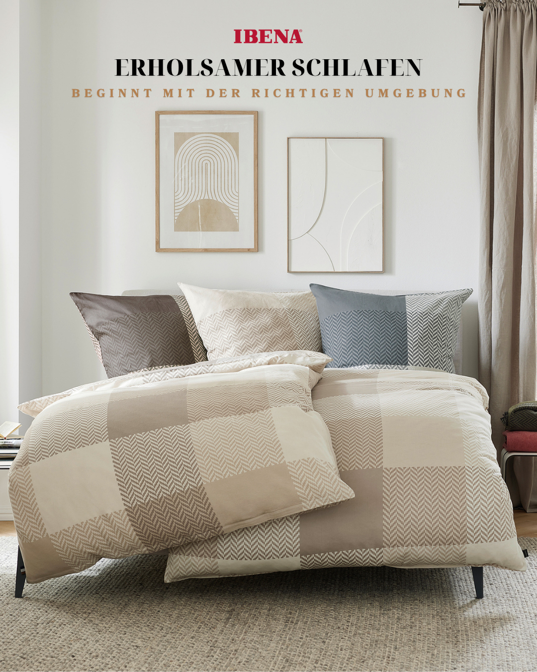 Innenarchitektur, Mobiliar, Kissen, Dekoration für Zuhause, Bett