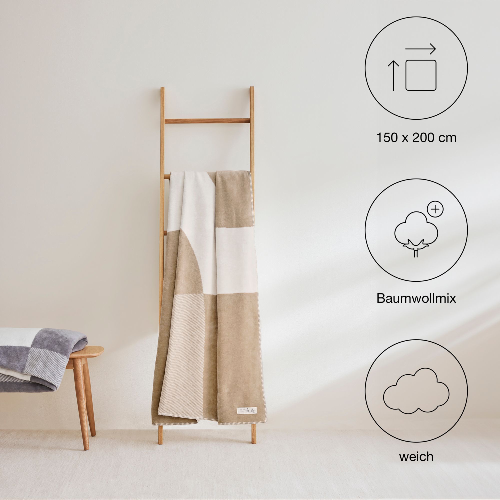 Dekoration für Zuhause, Leinen