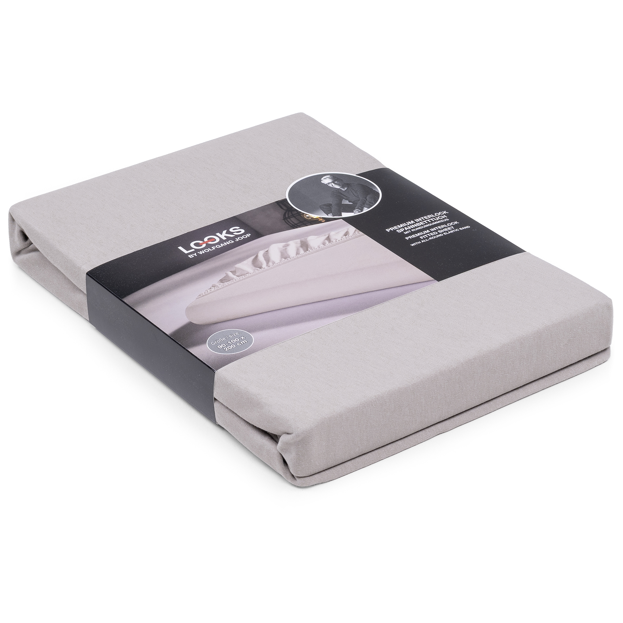 LOOKS by Wolfgang Joop Premium Spannbetttuch - Interlock 